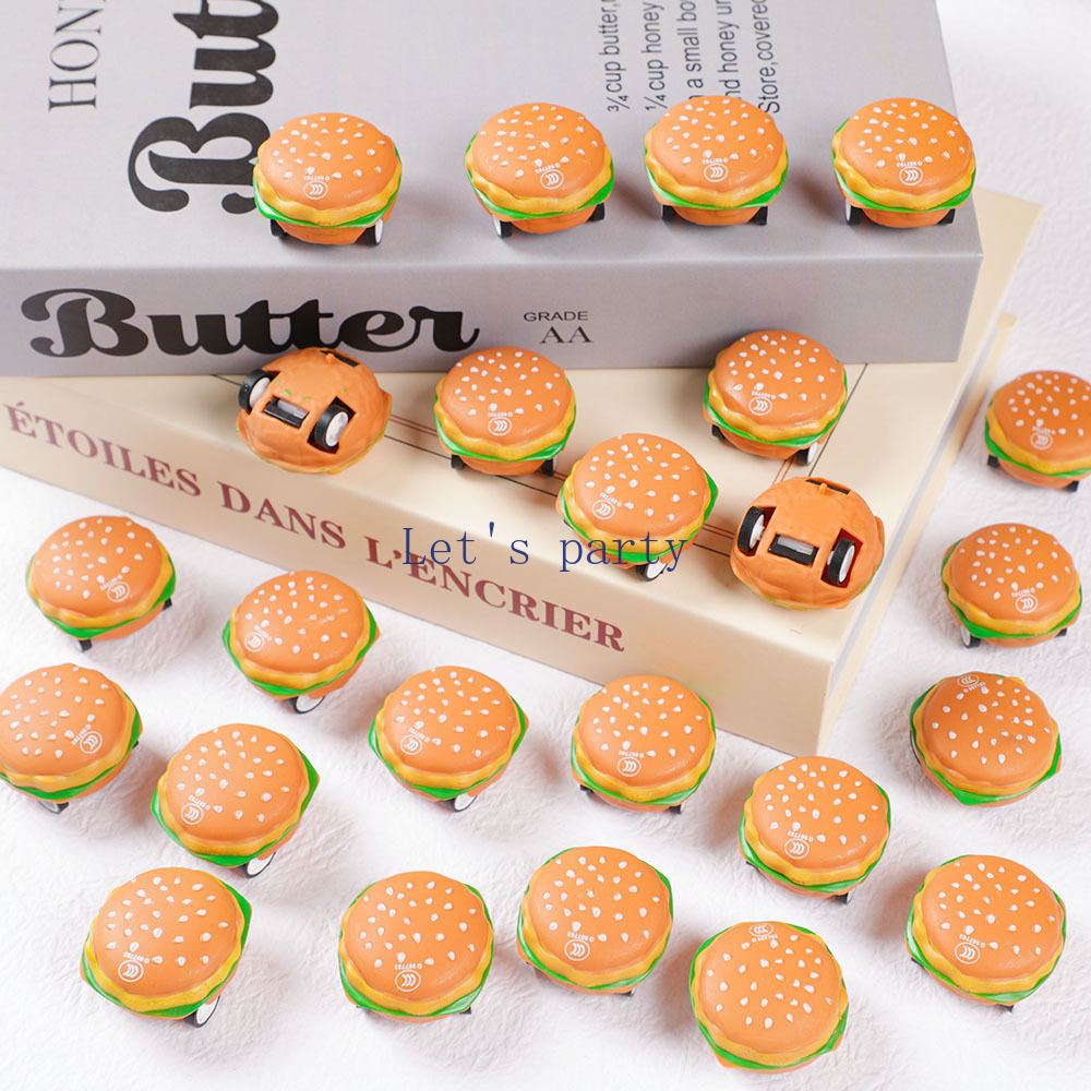 Baby Food Processor - 15 Uds Mini lindo hamburguesa 3D