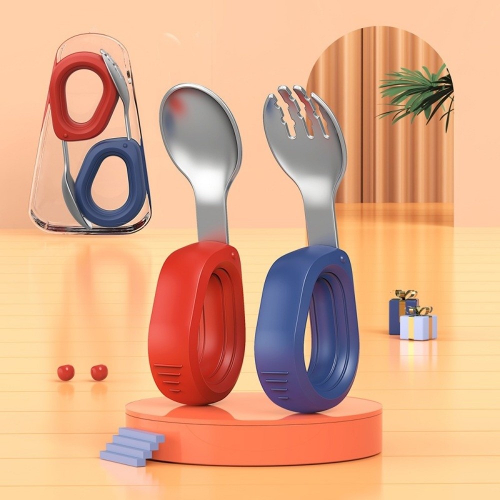 Self Feed Spoon - Juego de cucharas de silicona con