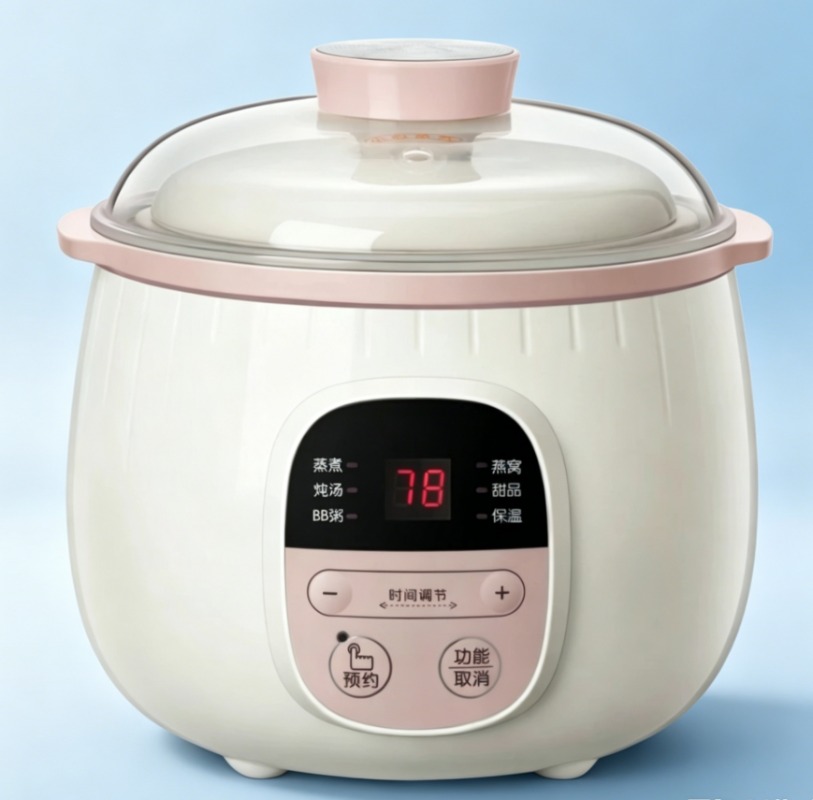 Baby Food Maker And Steamer - Olla de Cerámica Automática para Preparar