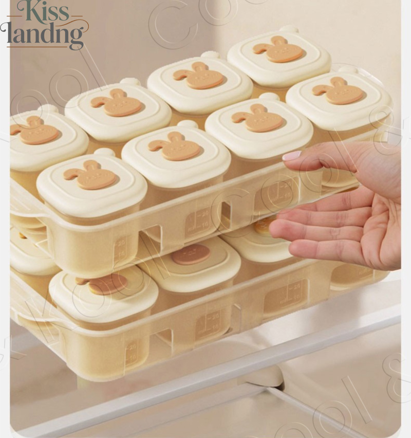 Baby Food Hero - Recipientes para Almacenar Alimentos para Bebés
