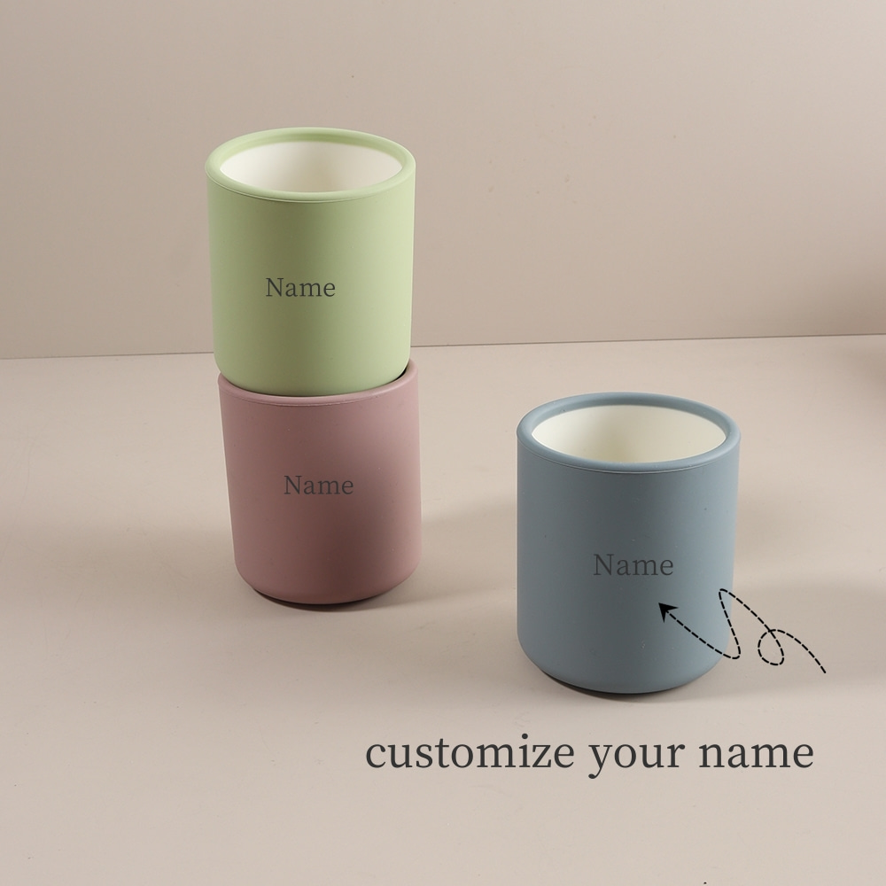 Baby Food Utensil - Vaso de entrenamiento de silicona personalizado