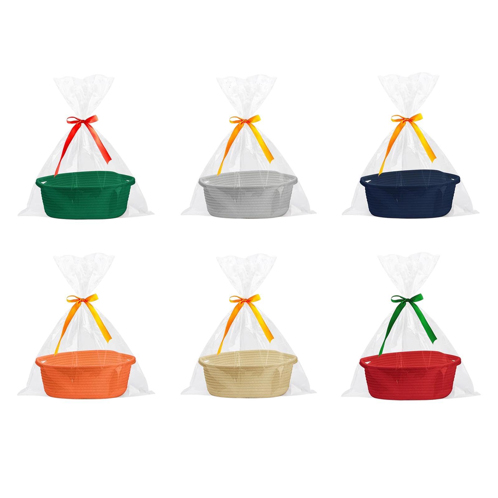 Baby Food Dogs - Cesta de cuerda de algodón, cesta