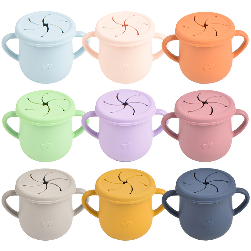 Baby Food Hero - Tazas de alimentación de silicona para