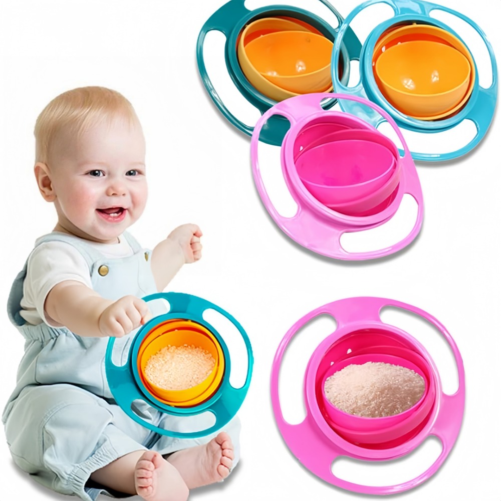 Baby Food Chart - Cuenco de alimentación giroscópico para bebé