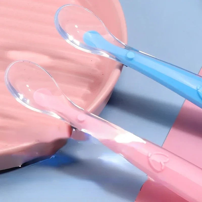 Baby Food Utensil - Cuchara de Silicona para Bebés, Diseño