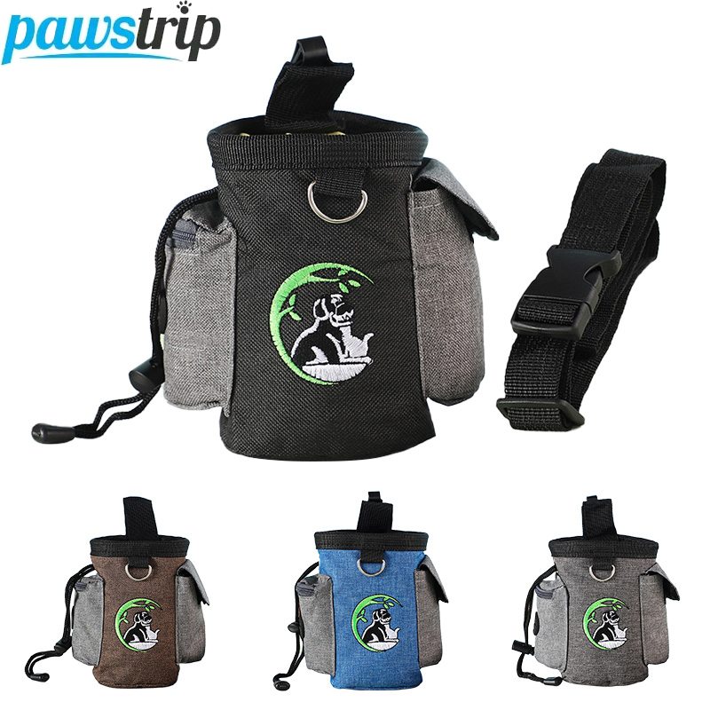 Snack Container Travel - Riñonera portátil para entrenamiento de mascotas,