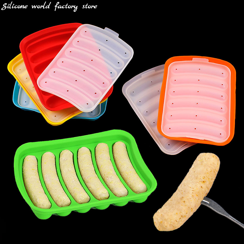 Baby Food Dogs - Moldes de salchichas de silicona DIY