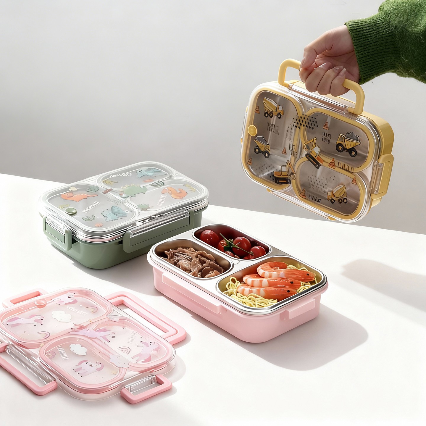 Baby Food Container - Lonchera Infantil de Gran Capacidad con