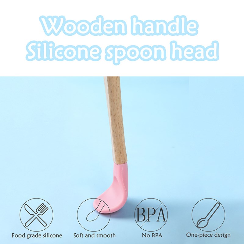 Cuchara de madera de silicona  - Baby Food Organic reseña y precio