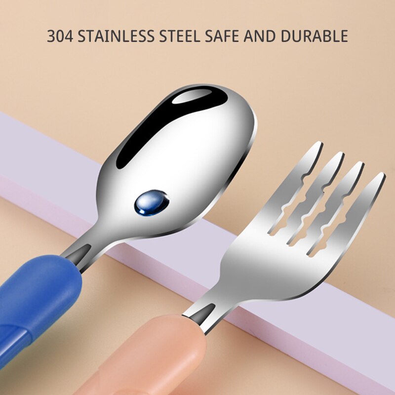 2 uds., vajilla para niños, cu - Baby Food Utensil reseña y precio