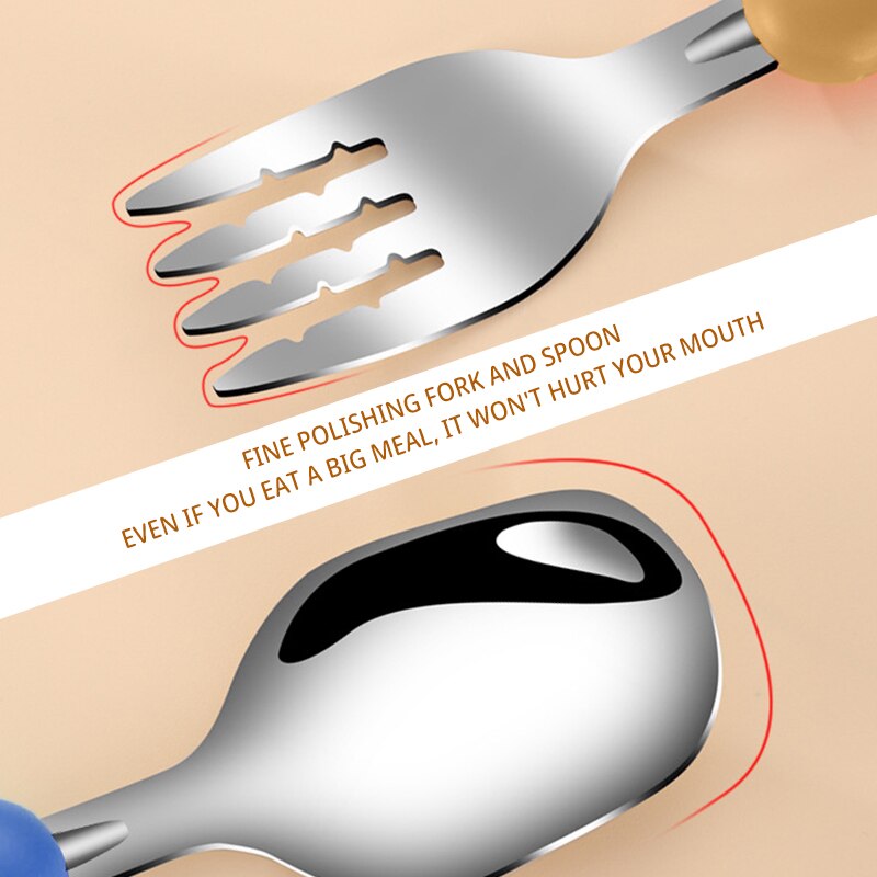 2 uds., vajilla para niños, cu - Baby Food Utensil reseña y precio