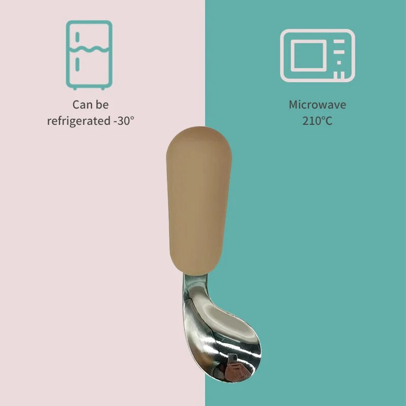 Juego de cucharas y tenedores  - Baby Food Utensil reseña y precio