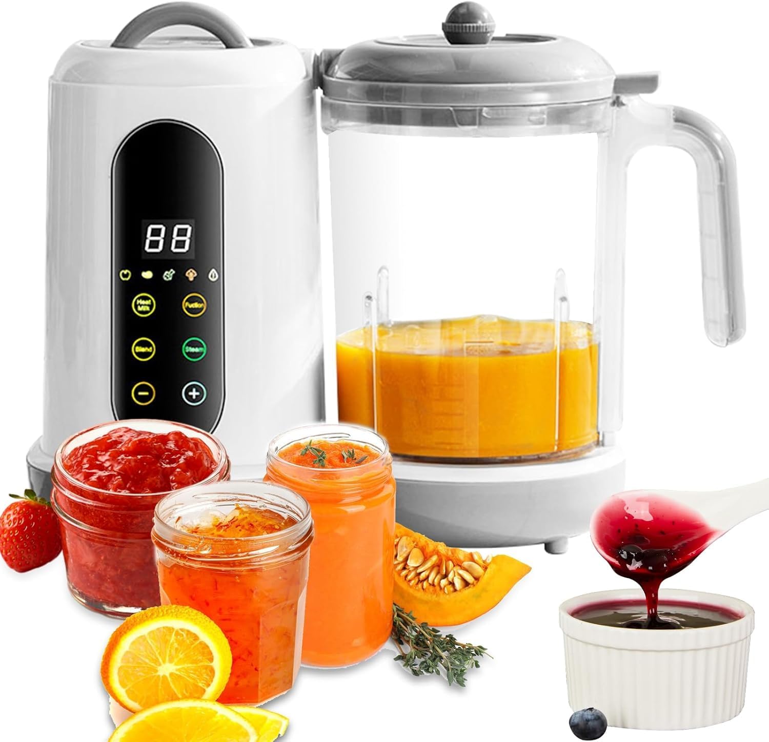 Vaporizador y licuadora de ali - Baby Food Maker And Steamer reseña y precio