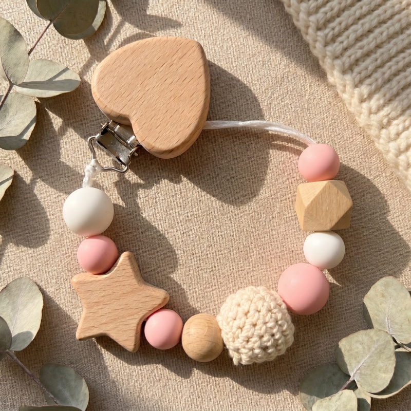 Cadena de Clip para Chupete Pe - Baby Food Teether reseña y precio
