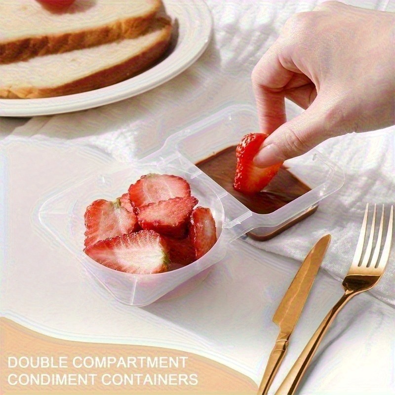 Contenedor de condimentos de d - Snack Container Travel reseña y precio