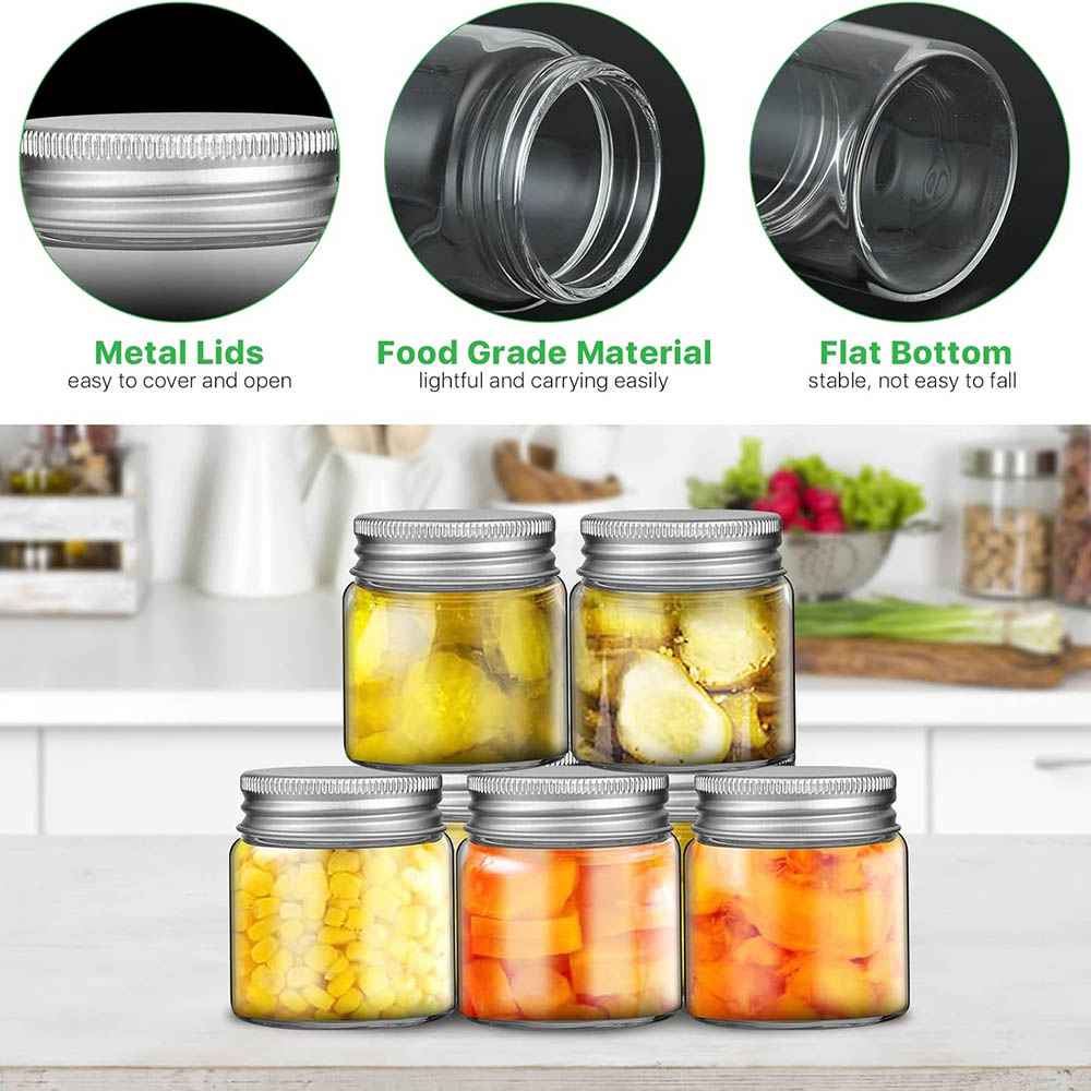 Mini tarros de albañil de 2oz, - Baby Food Jars Glass reseña y precio
