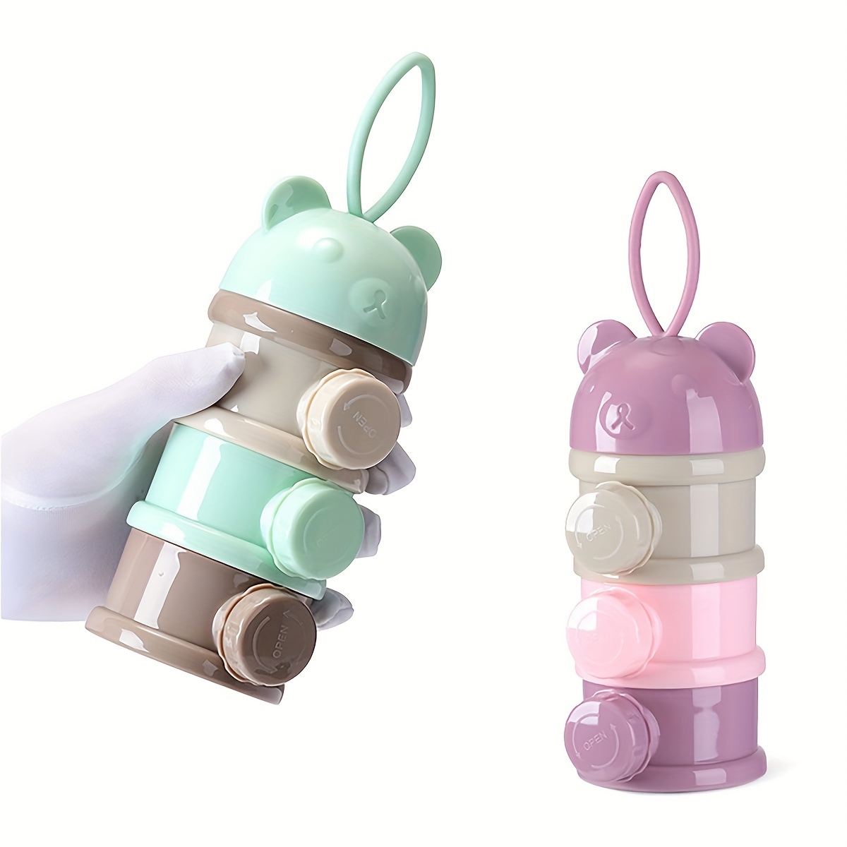 Contenedor de leche en polvo p - Snack Container Travel reseña y precio