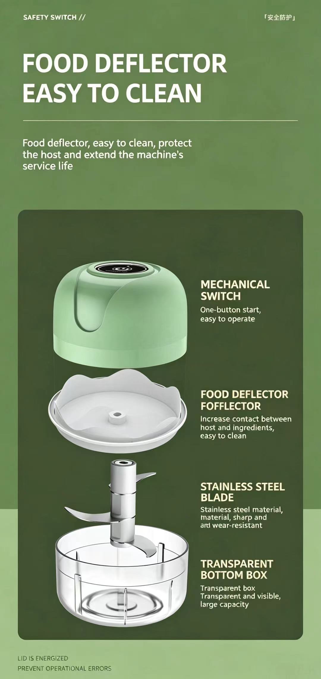 Picadora de Ajo Eléctrica Reca - Baby Food Processor reseña y precio