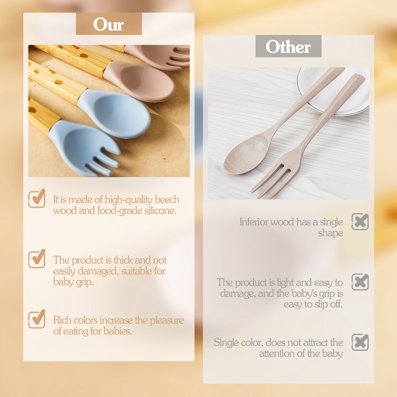 Tenedor de bambú para bebé, cu - Baby Food Organic reseña y precio