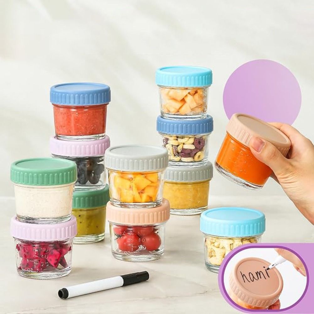 Tarro de cristal para comida d - Baby Food Jars Glass reseña y precio