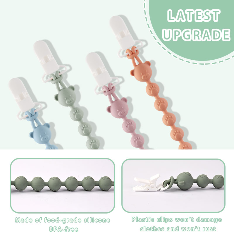Cadena anticaída para bebé, cl - Baby Food Teether reseña y precio