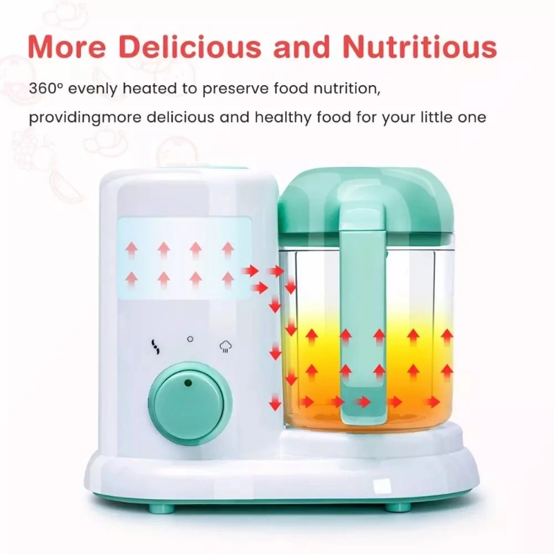 Preparador de Alimentos para B - Baby Food Maker And Steamer reseña y precio