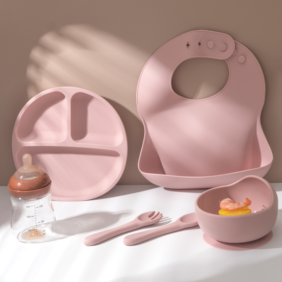 Juego de alimentación de silic - Baby Food Chart reseña y precio