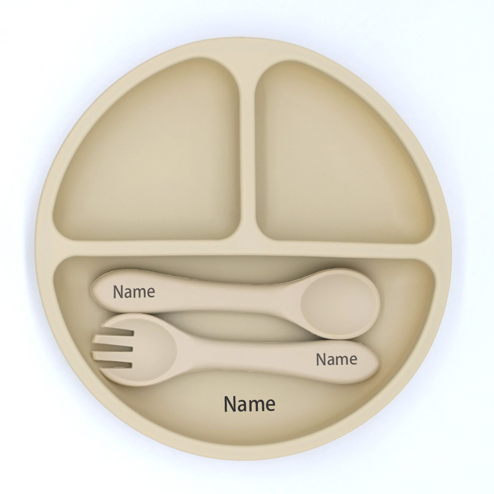 Vajilla de silicona con estamp - Baby Food Chart reseña y precio