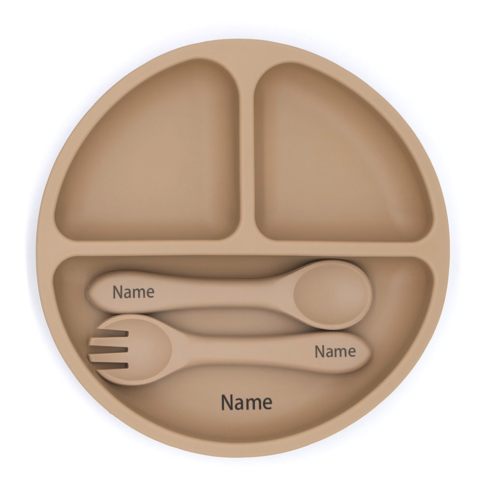 Vajilla de silicona con estamp - Baby Food Chart reseña y precio