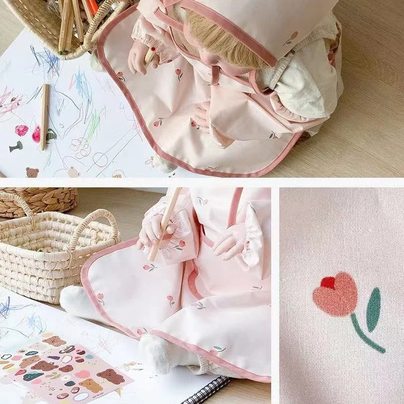Delantal con mangas para niños - Baby Food Apron reseña y precio