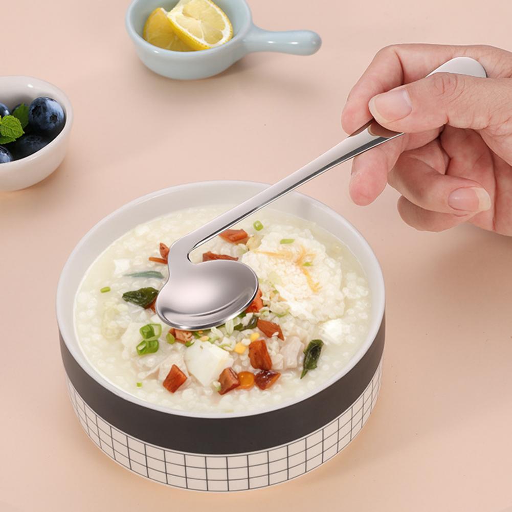 Cuchara de codo de acero inoxi - Self Feed Spoon reseña y precio