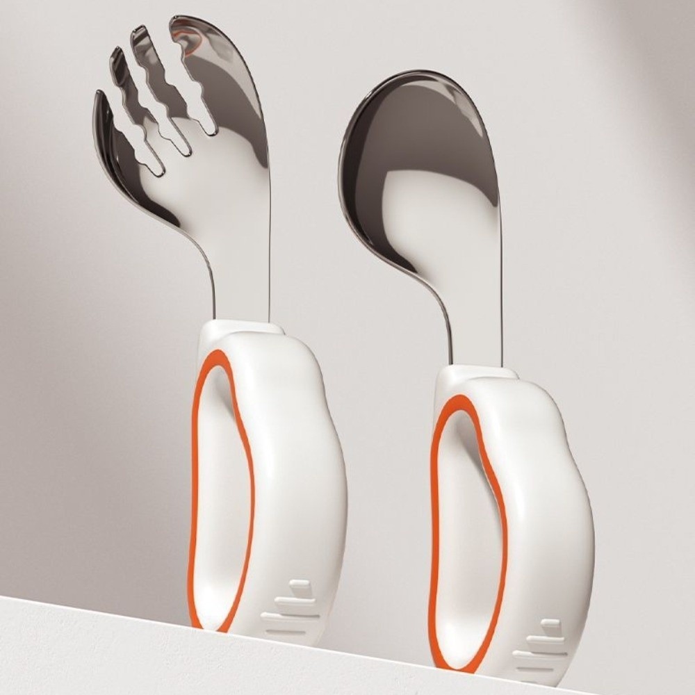 Juego de tenedor y cuchara de  - Self Feed Spoon reseña y precio