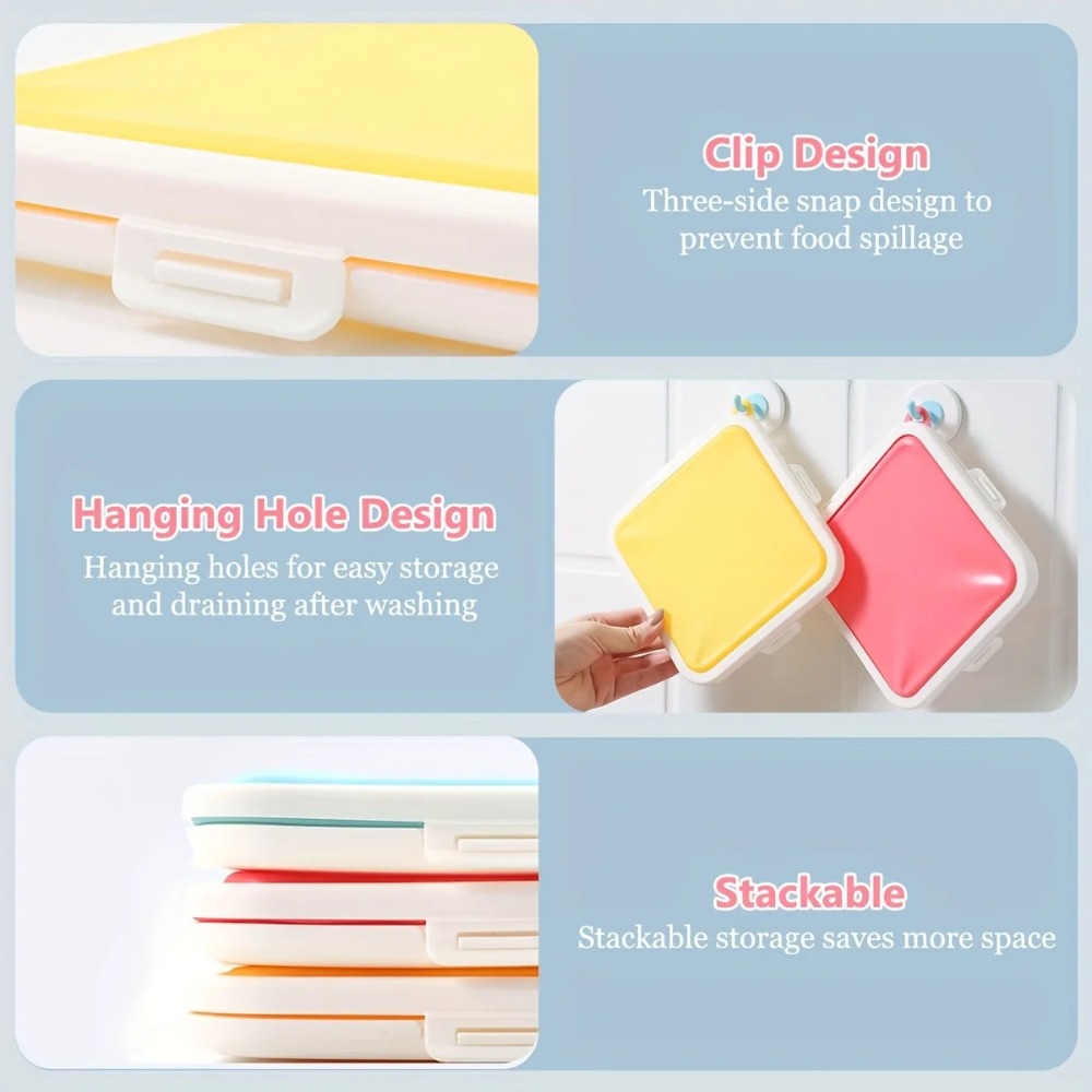 Caja de almacenamiento de sánd - Snack Container Travel reseña y precio
