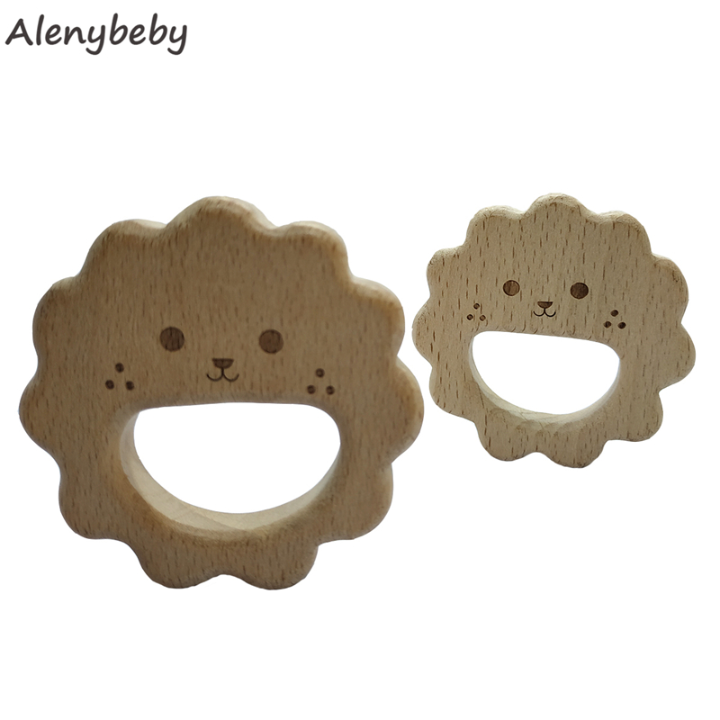 Mordedor de madera Natural con - Baby Food Organic reseña y precio