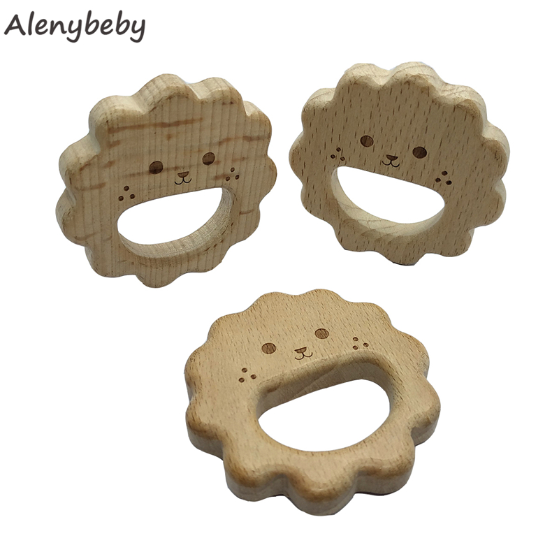 Mordedor de madera Natural con - Baby Food Organic reseña y precio