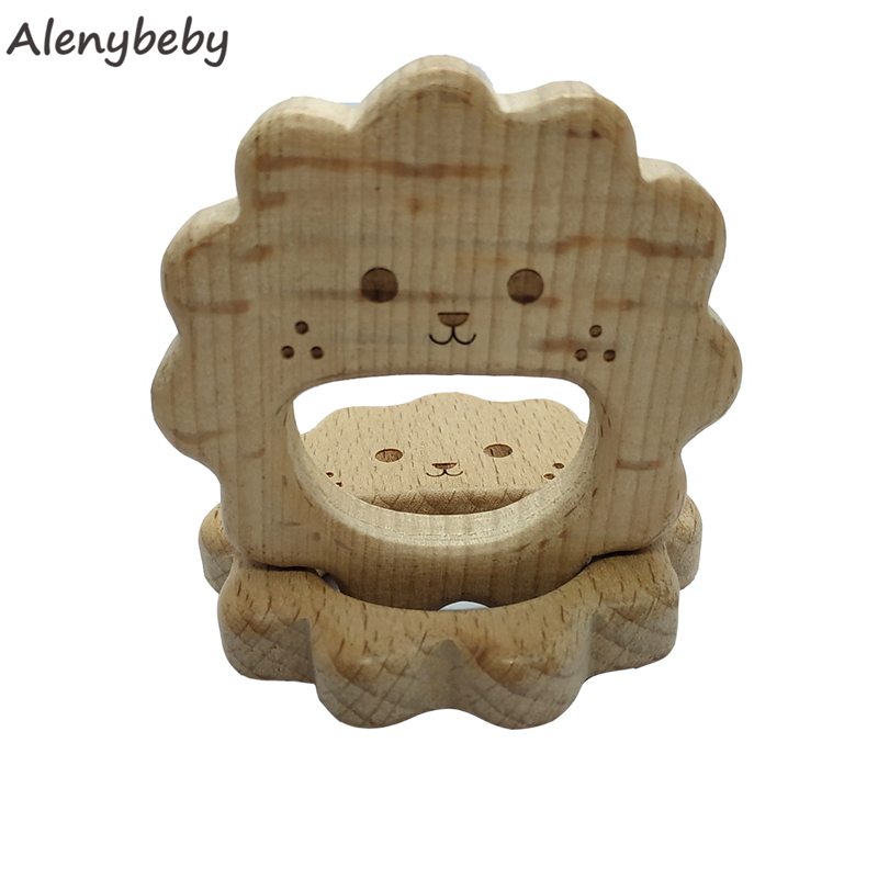 Mordedor de madera Natural con - Baby Food Organic reseña y precio