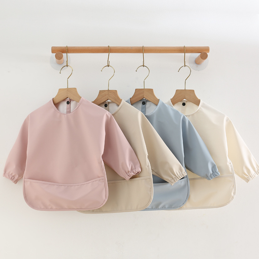 Baberos de alimentación de beb - Baby Food Apron reseña y precio