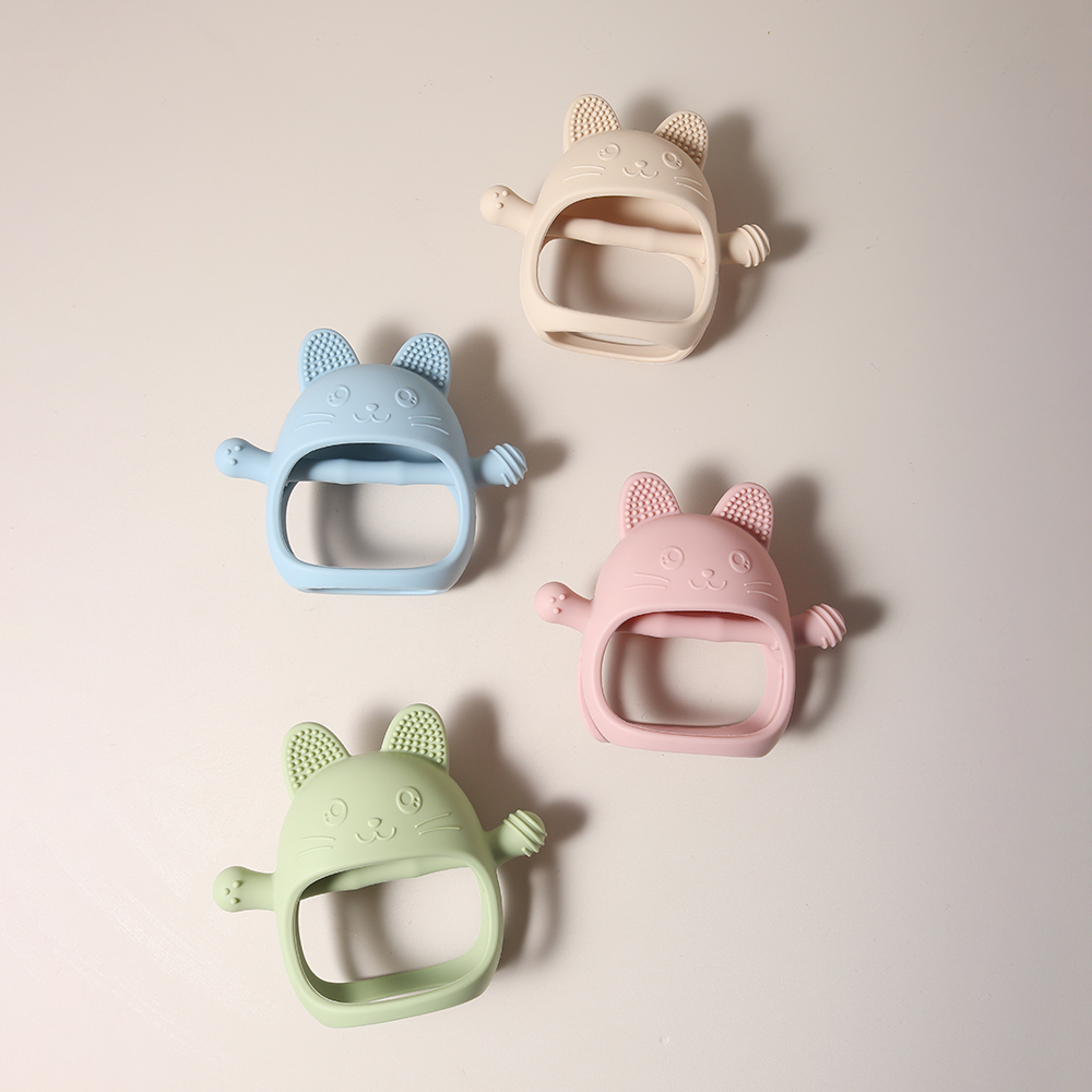 Manoplas para la dentición del - Baby Food Teether reseña y precio