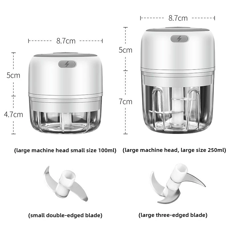 Mini picadora eléctrica de ajo - Baby Food Processor reseña y precio