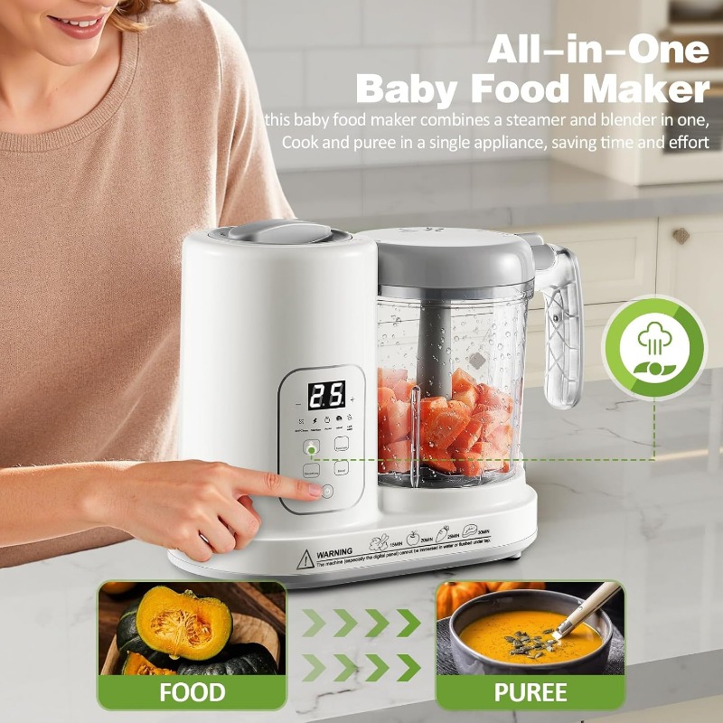 Robot de Cocina para Bebés 4 e - Baby Food Blender reseña y precio