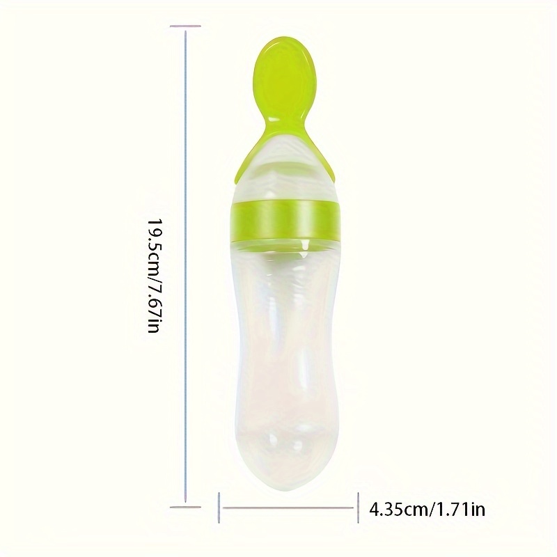 Biberón de silicona para alime - Baby Food Utensil reseña y precio