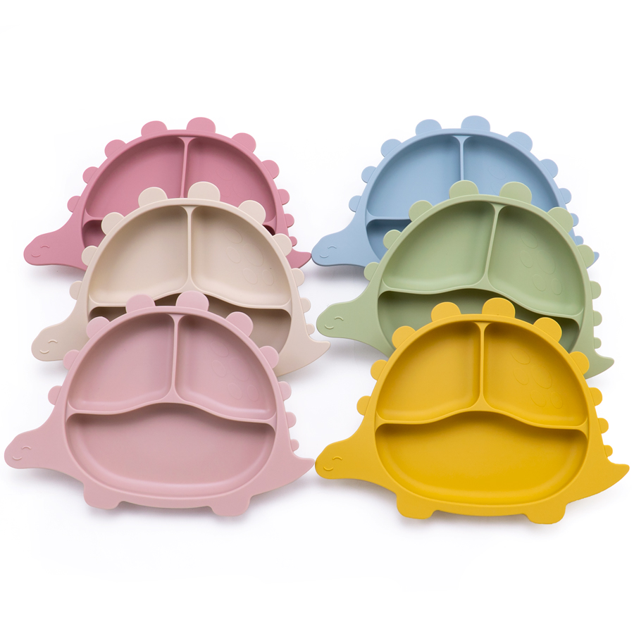 Platos de dinosaurios sin BPA  - Baby Food Chart reseña y precio