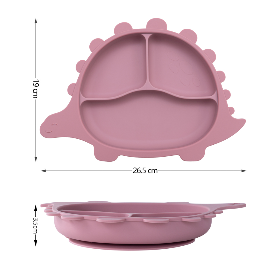 Platos de dinosaurios sin BPA  - Baby Food Chart reseña y precio