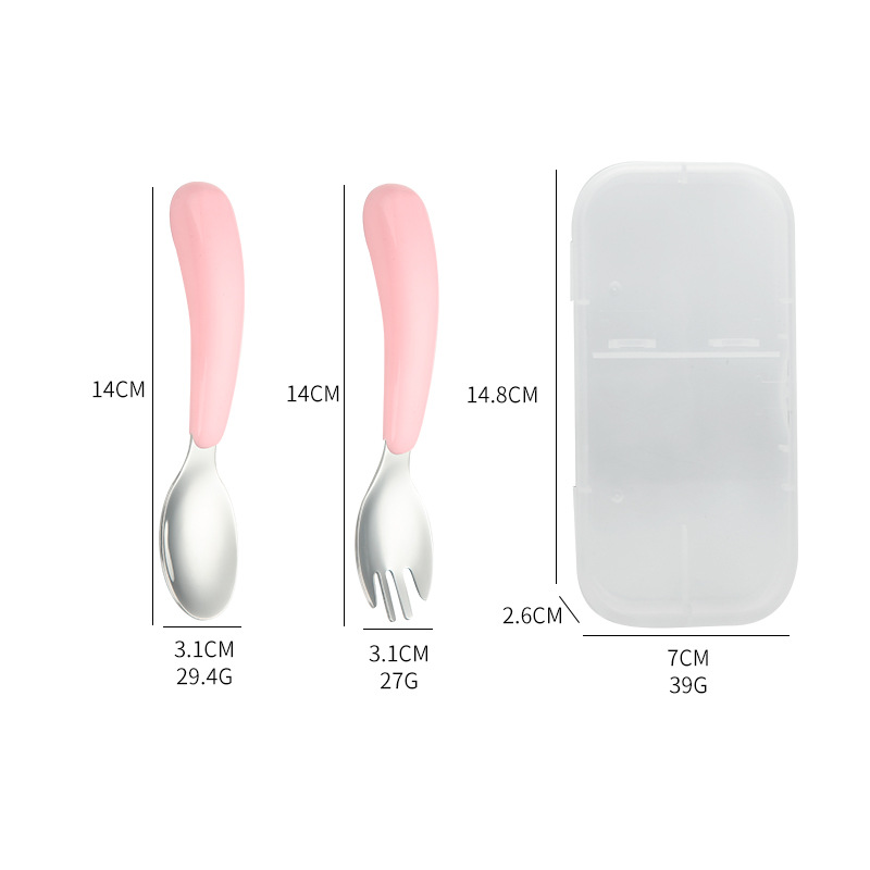 Cuchara, tenedor y palillos de - Baby Food Utensil reseña y precio