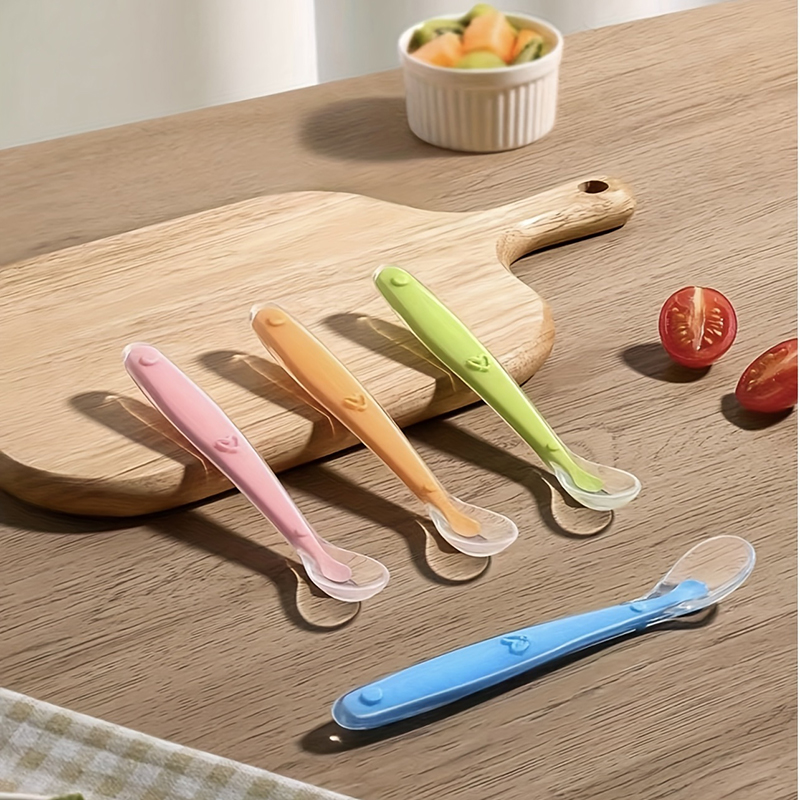 1/2 Piezas Cuchara de Silicona - Baby Food Utensil reseña y precio