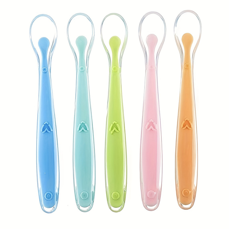 1/2 Piezas Cuchara de Silicona - Baby Food Utensil reseña y precio