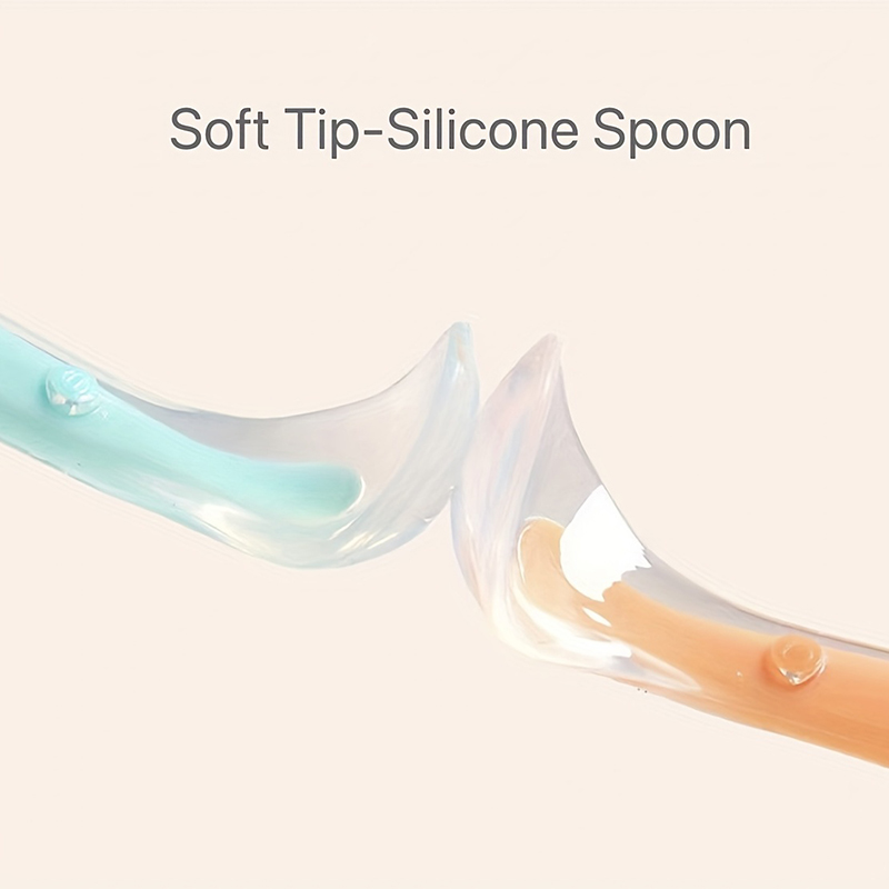 1/2 Piezas Cuchara de Silicona - Baby Food Utensil reseña y precio