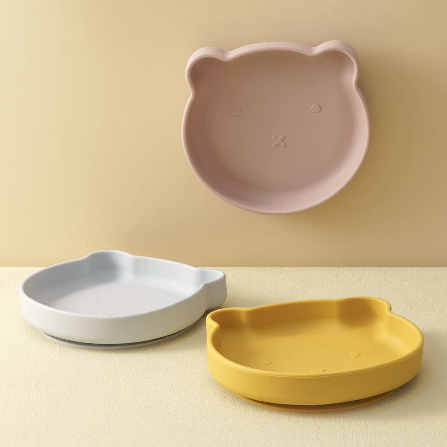 Platos de silicona para bebé,  - Baby Food Utensil reseña y precio