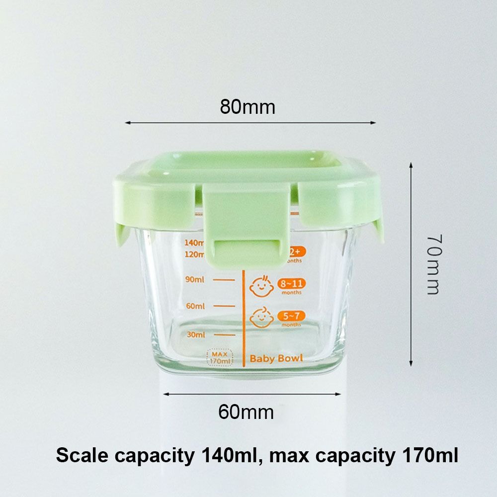 Nueva caja de almacenamiento d - Baby Food Jars Glass reseña y precio