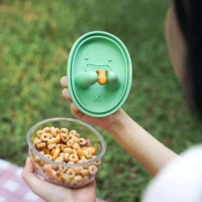 Fiambrera para mantener las ma - Snack Container Travel reseña y precio